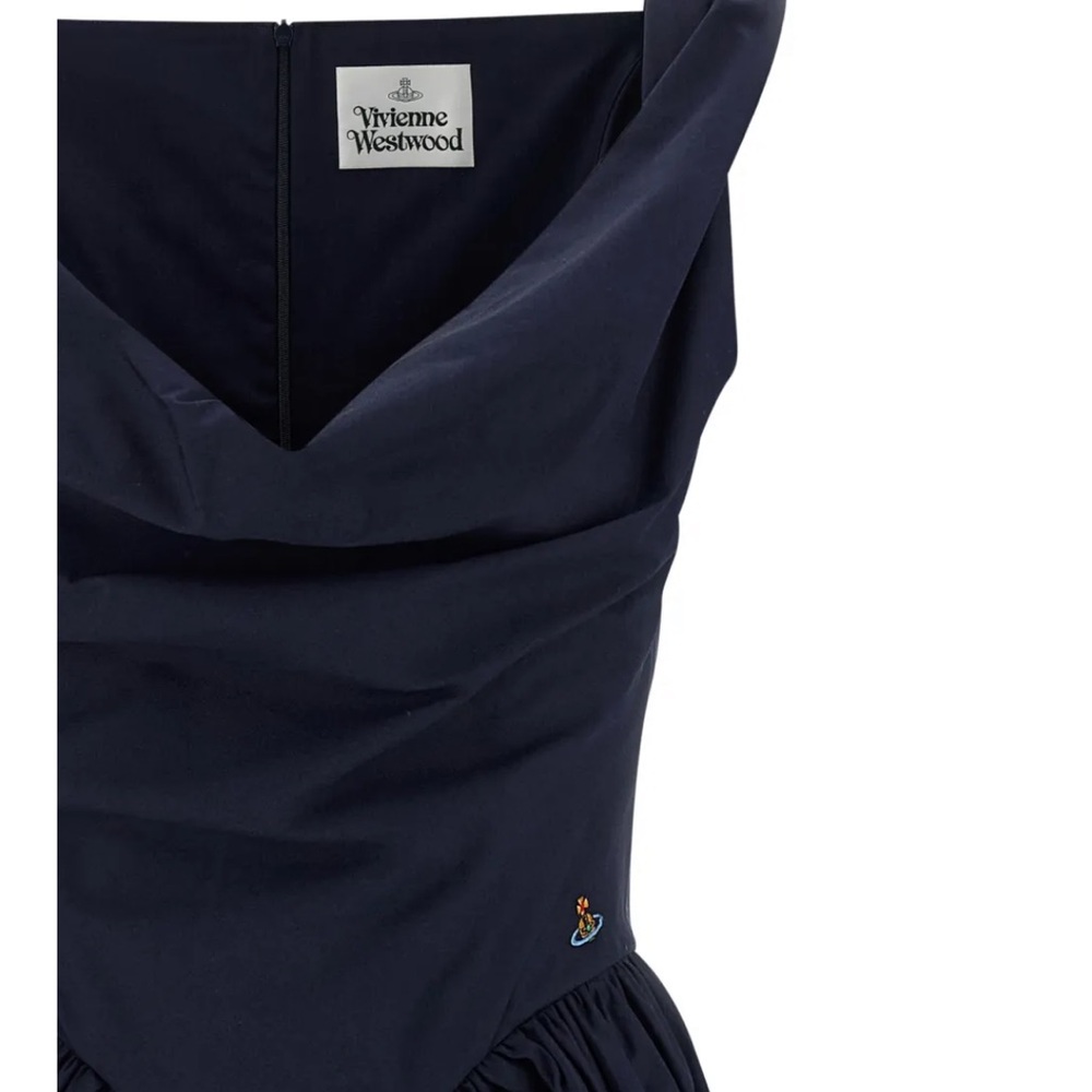 Vivienne Westwood sunday Navy Blue Dress - Picture 3 of 4